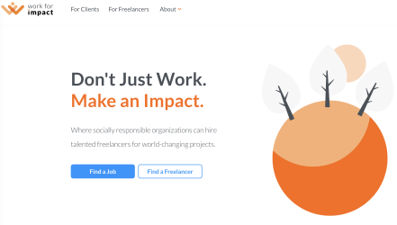 workforimpact.com – digital platform connecting top freelancers with NFP/NGO