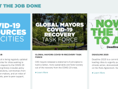 Global Mayors Launch C40 COVID-19 Economic Recovery Task Force