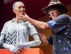 Roboticist Dr. David Hanson And AI Pioneer Dr. Ben Goertzel Present Grace, The World’s First Humanoid Robot Assistant
