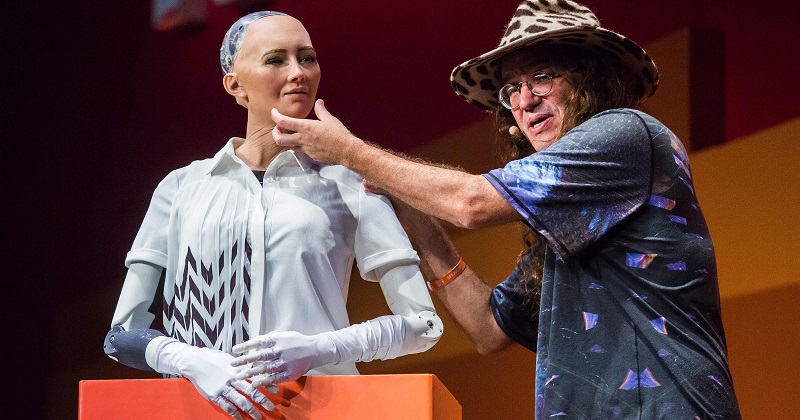 Roboticist Dr. David Hanson And AI Pioneer Dr. Ben Goertzel Present Grace, The World’s First Humanoid Robot Assistant