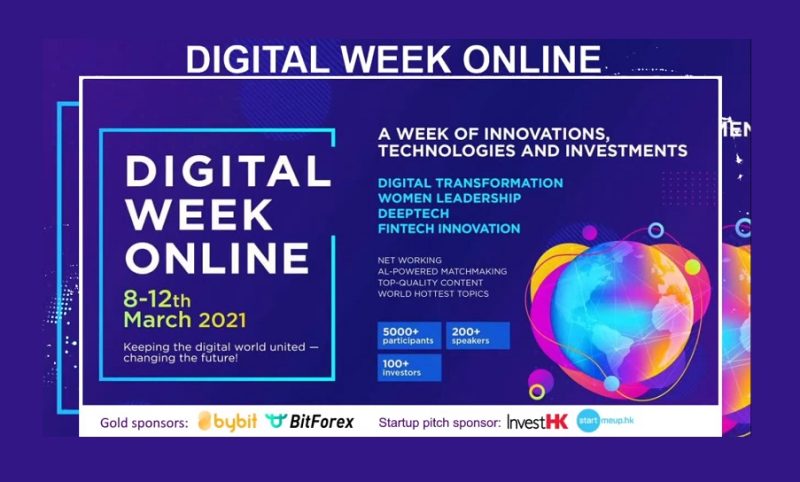 Women Empowerment, Fintech Innovation, Digital Transformation, Decentralization: The Biggest Digital Trends of 2021 At Digital Week Online 