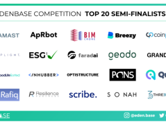 Innovative Startups: EdenBase Announces the Top 20 Semi-Finalists of Their First Investment Competition