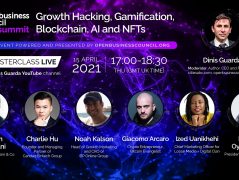 Masterclass Live Event: Growth Hacking, Gamification, Blockchain, AI and NFTs On Dinis Guarda YouTube Channel