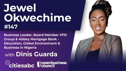 Jewel Okwechime, Business Leader, Board Member VFD Group & Abbey Mortgage Bank –  Education, Global Environment & Business in Nigeria