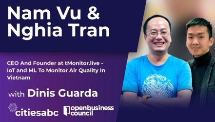Nam Vu & Nghia Tran, CEO And Founder at tMonitor.live – IoT and ML To Monitor Air Quality In Vietnam