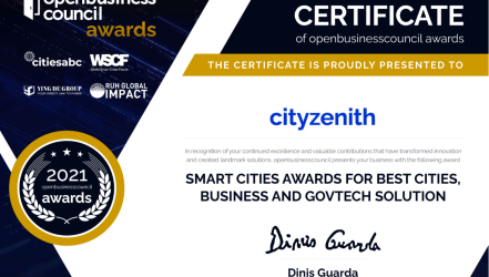Smart City Business Award Went to “Progressive thinking” Cityzenith