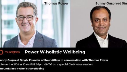 Power Wholistic Wellbeing and Corporate Wellness – Sunny Gurpreet Singh in conversation with Thomas Power on ClubHouse