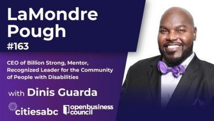 Interview with LaMondre Pough, CEO of Billion Strong, Mentor, Recognized Leader for the Community of People with Disabilities