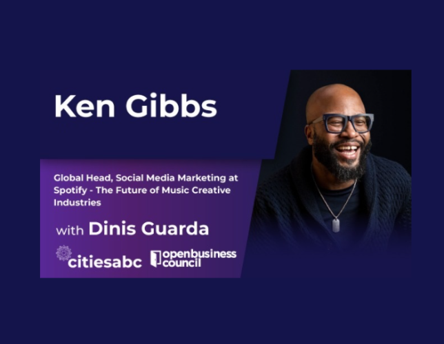 Ken Gibbs – Global Head, Social Media Marketing at Spotify – The Future of Music Creative Industries