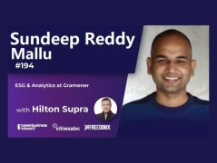 citiesabc Podcast: Hilton Supra With Sundeep Reedy Mallu On Sustainable Application Of Data For Business