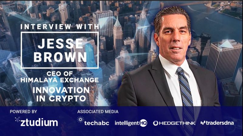 Jesse Brown, CEO Of Himalaya Exchange, At The Latest Episode Of citiesabc YouTube Podcast: Blockchain And Web 3.0 For 4IR World