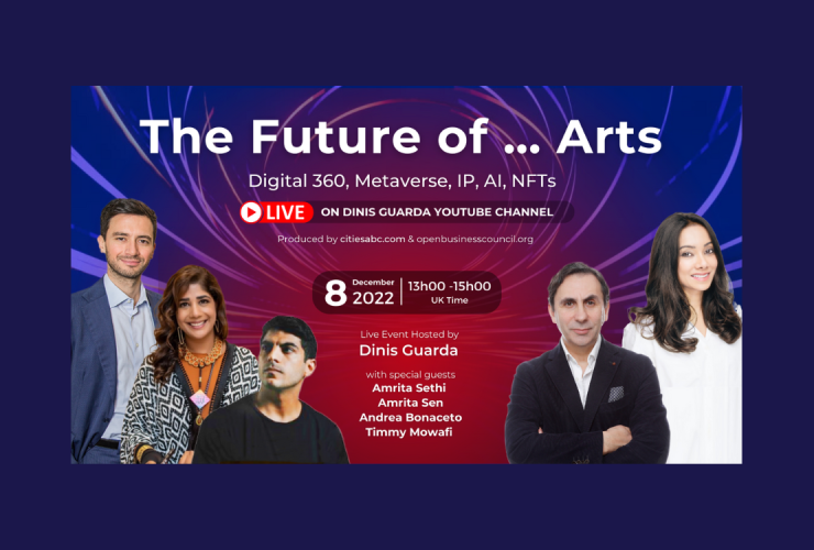 The Future of… Arts Event Brings Together Artists, Authors And Promoters To Discuss The Impact of Digital 360, NFTs, Metaverse & AI