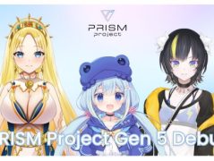 Sony’s Virtual Talent Management Agency PRISM Project Announces Its Fifth Generation Talents