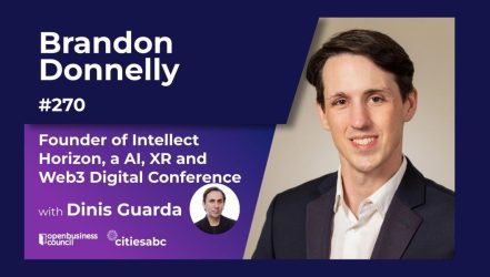 Discussion And Showcase Of Web 3.0 Technologies: Brandon Donnelly, Founder Of Intellect Horizon, In Dinis Guarda YouTube Podcast