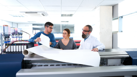 Blueprints Brought to Life: Plotter Printers Enhance Architectural Design in AEC